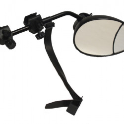 Carbest Caravan Mirror with Integrated Blind Spot Mirror - Oval