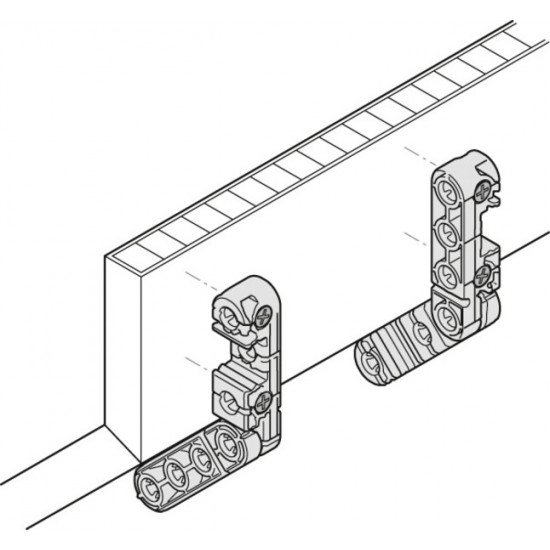 Universal connector Ixconect UC 16/64 - pack of 25