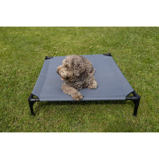 Camp4 dog lounger with sunshade 88x78x18cm