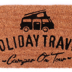 Holiday Travel doormat coconut mat 50x25cm