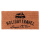 Holiday Travel doormat coconut mat 50x25cm
