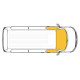 Thermal mats with magnetic fastening for Volkswagen Caravelle / Multivan >2021