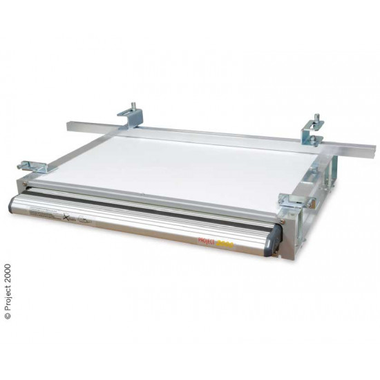 Electric step 12 V, 1000 mm wide for vans and motorhomes