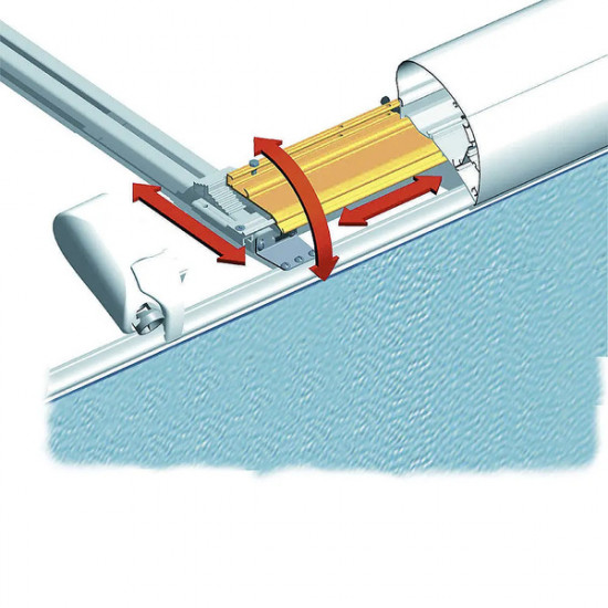 Mark mounting system - TO 6200/6300/9200 - 2 rails