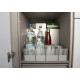 Purvario MAXXI storage slats, 8-pack - light grey/anthracite
