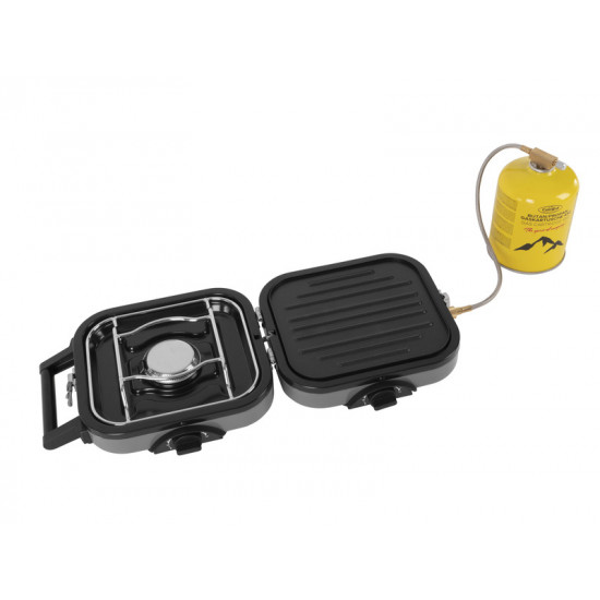 Foldable gas cartridge stove FLAP'n'COOK