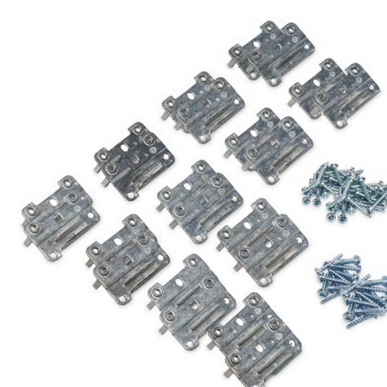 Mounting kit for Midi-Heki roof thickness 25-29mm