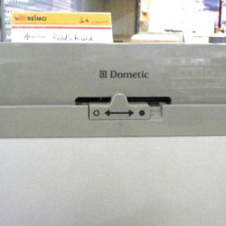 Slider for door lock Dometic Series 7, straight door grey