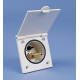 Water outlet set with hand shower including 2m hose - White