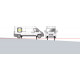 Car lift for vehicles up to 5 tons with 4 lifting supports
