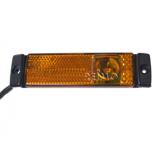 LED side marker light, vertical mounting