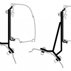 Awning adapter for Thule 4200 - Ford Transit/Tourneo Custom Minivan Fixed