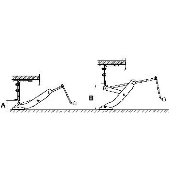 AL-KO jack kit for caravans from 1980 onwards - Up to 1000 kg