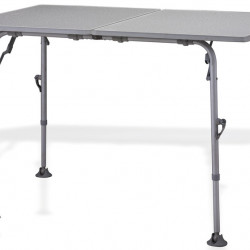 Camping table extender, 120x80 cm, aluminum