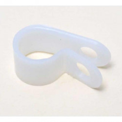 Plastic pipe clamp 10 mm loose