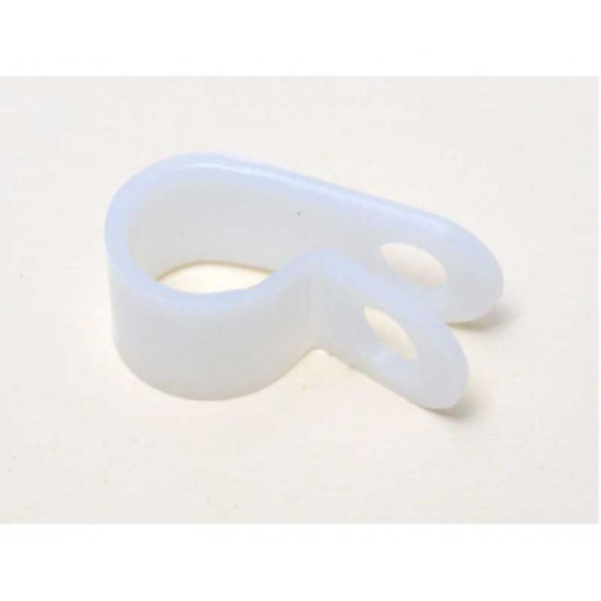 Plastic pipe clamp 10 mm loose