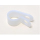 Plastic pipe clamp 10 mm loose