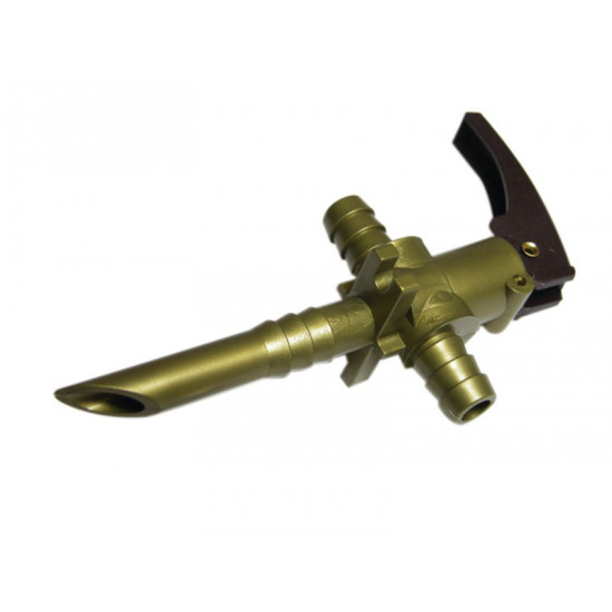 Plastic drain/through valve