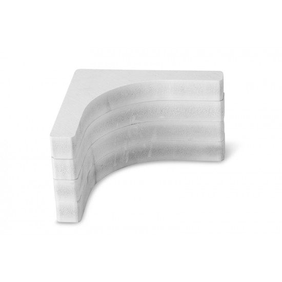 Wall/frame reinforcement sets for window installation - Corner wall reinforcement set R 75-80