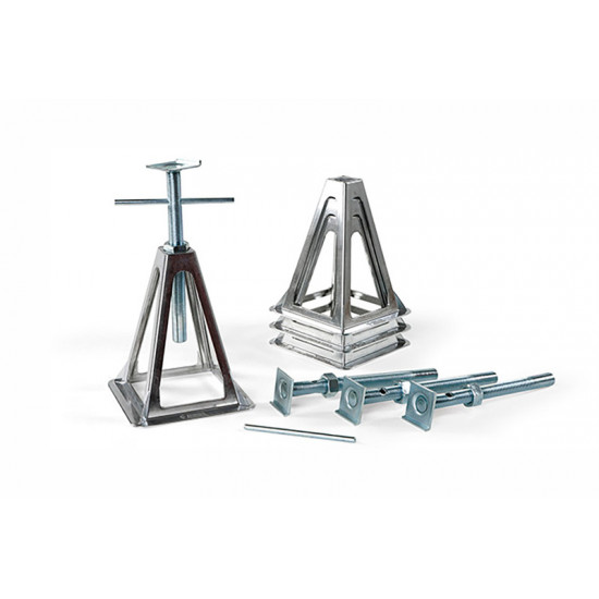 Fiamma caravan support stand, aluminum - 4 pieces