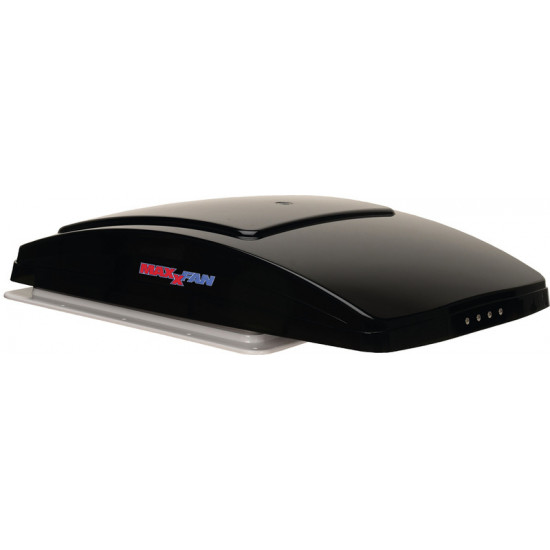 MaxxFan Deluxe Roof Vent - Smoke