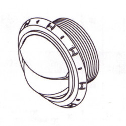 Sealable air outlet for 60mm pipe