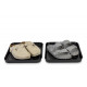 Shoe drip trays, set of 2 - Black