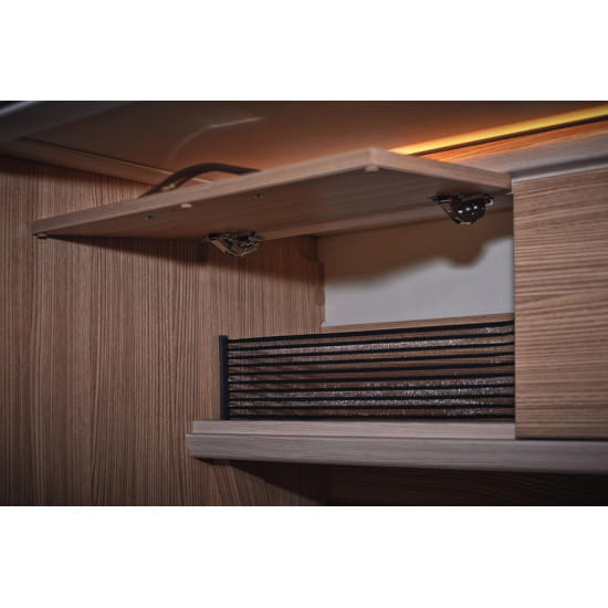 KIIPR-Mini Storage Net Set 1, for 200mm installation width, black lined