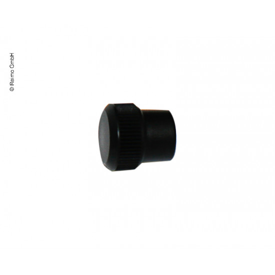 Knurled knob M5 black for ventilation grille 31