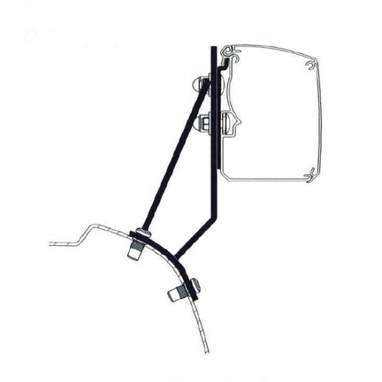 Awning adapter for Thule wall awnings TO 3200