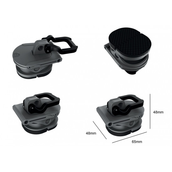 Awning fastening system, 3 pieces