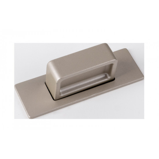 Push Lock - Brass ABS, 63x20mm