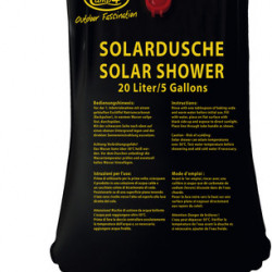 Solar shower with hanging device, 20 litre volume