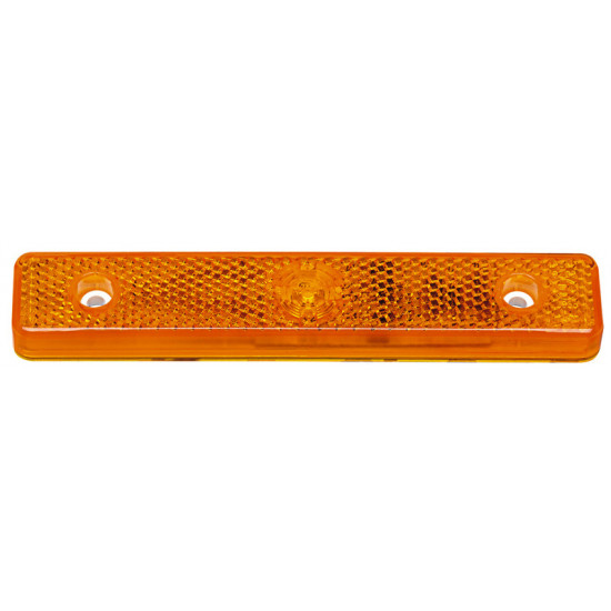 LED side marker light, 12V 0.6W, yellow, 250 mm cable, IP67