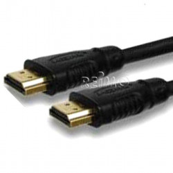 HDMI cable with gold-plated connectors