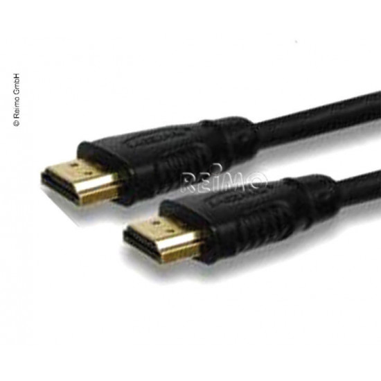 HDMI cable with gold-plated connectors