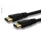 HDMI cable with gold-plated connectors