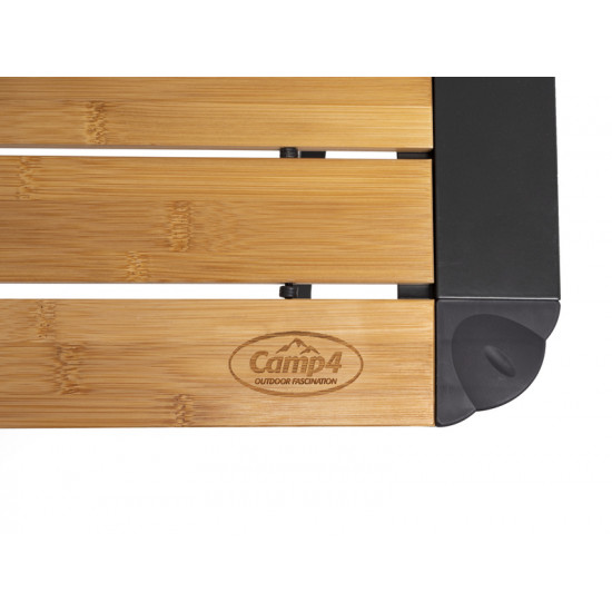 Bamboo rolling table MENDOZA 80