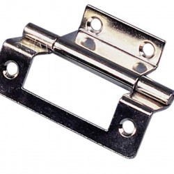 Cranked flap hinge 50mm loose