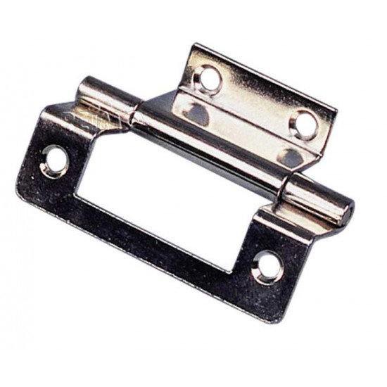 Cranked flap hinge 50mm loose