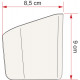 Pocket Plus Storage M - cream white