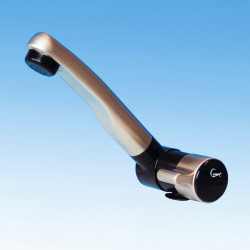 London mixer - Black/nickel-plated