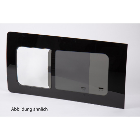 W1296 x H521 mm Front Left Sliding window for Mercedes Benz Vito model years 2004-2014