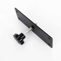 Lifting table frame with folding mechanism - height adjustable