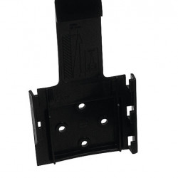 Holder for wheel chock, black