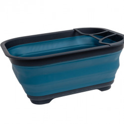 Foldable dish drying rack - Grey / Petrol