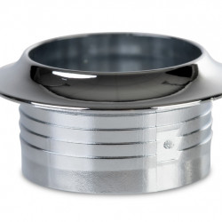 Push Lock Rosette - Polished Chrome