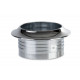 Push Lock Rosette - Polished Chrome