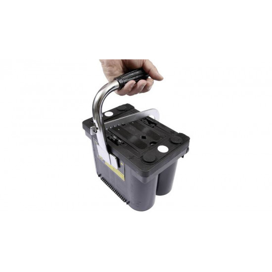 Battery carrying handle