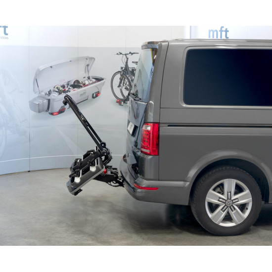 BackPower towbar-mounted bike rack with space for 2 bikes
